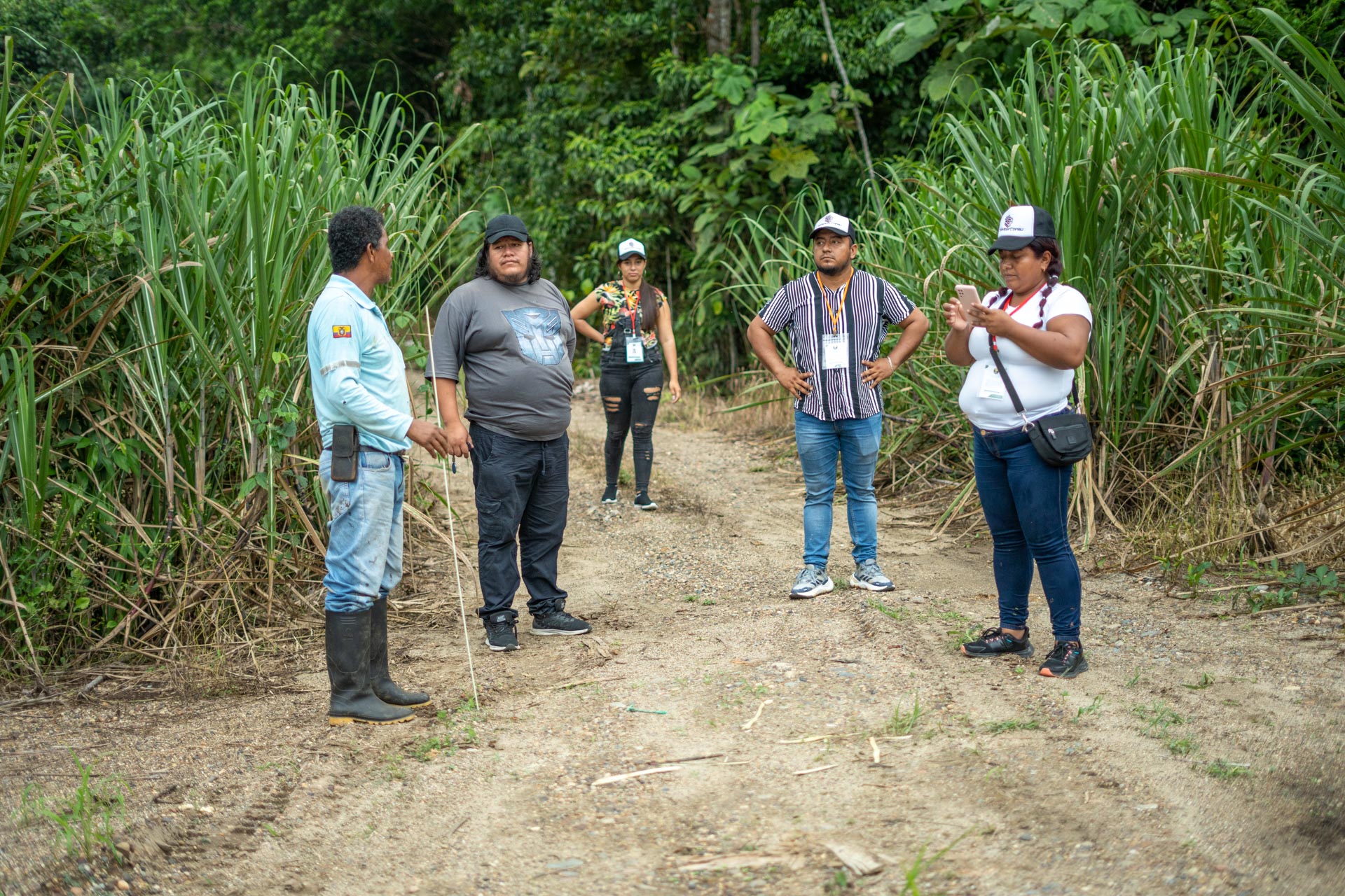 Levantamiento de información en las parroquias del cantón Putumayo